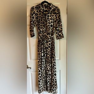 Animal print dress